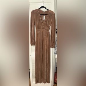 Baltic Born Copper Bridesmaid Maxi Dress